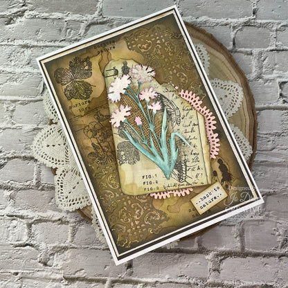 Matrices de découpe Sam Poole Shabby Basics Artisan Mosaic #1 de Creative Expressions