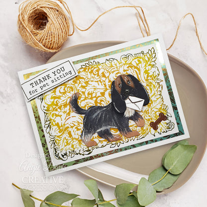 Creative Expressions Sue Wilson matrices de découpe Pet Pals Rufus