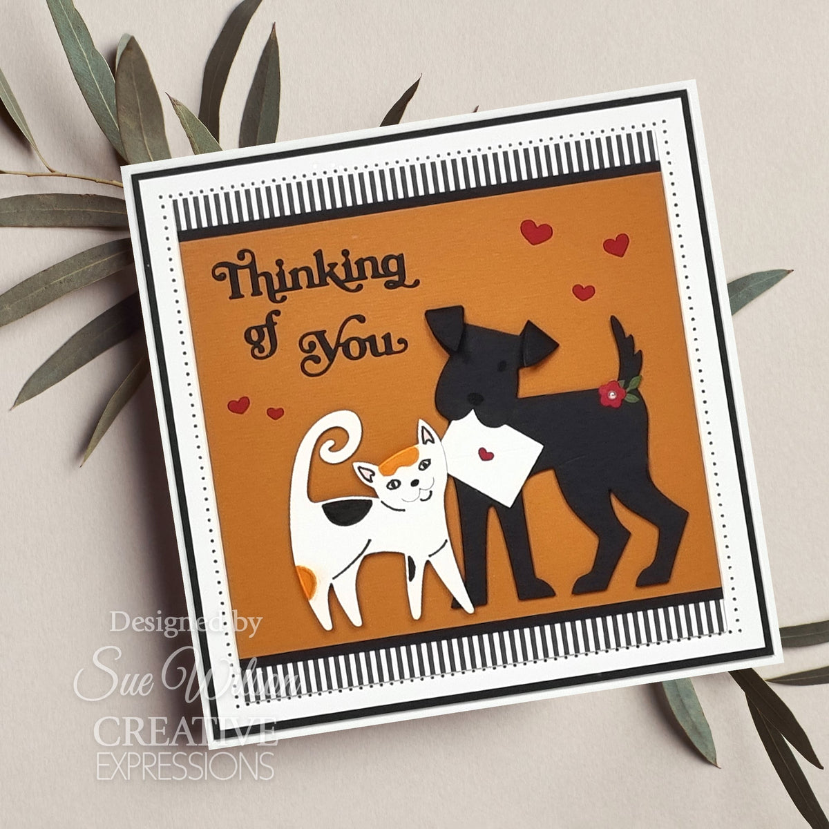 Creative Expressions Sue Wilson matrices de découpe Pet Pals Rufus