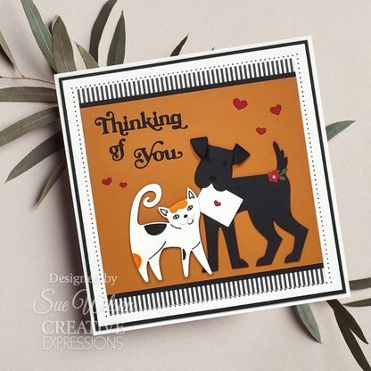 Creative Expressions Sue Wilson matrices de découpe Pet Pals Rufus