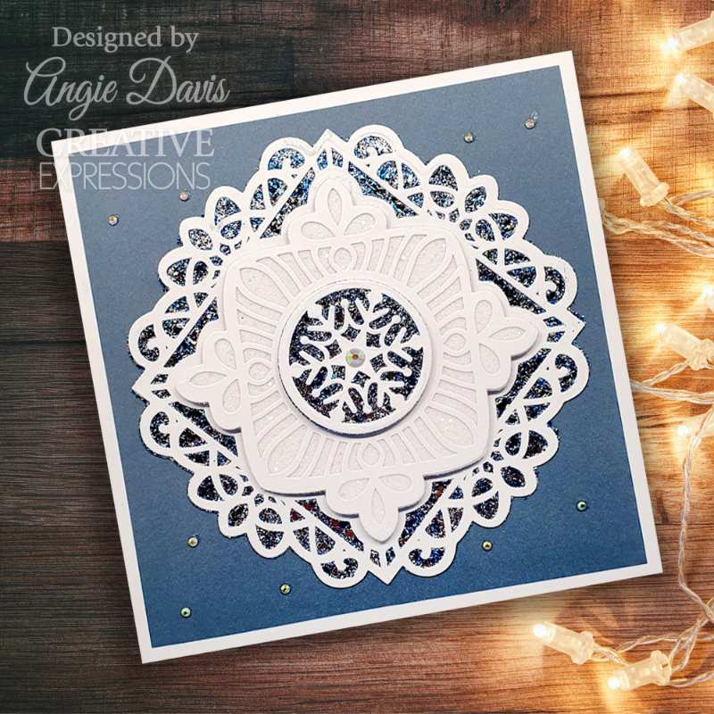 Creative Expressions matrices de coupe Sue Wilson Festive Pinwheel Snowflake