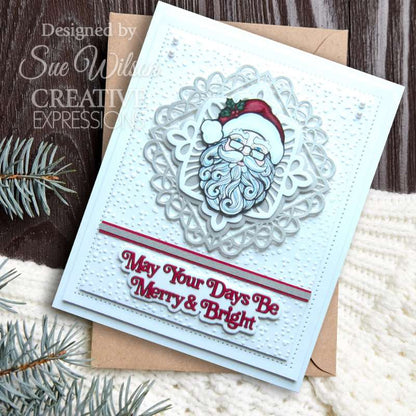Creative Expressions matrices de coupe Sue Wilson Festive Pinwheel Snowflake