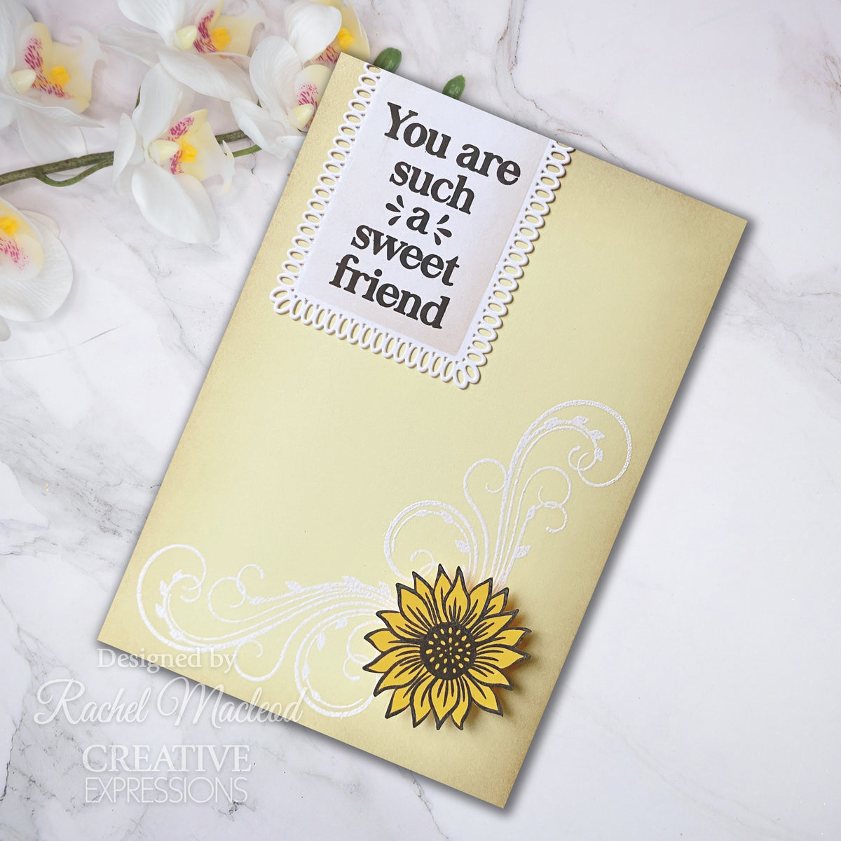 Creative Expressions Sue Wilson Set de Tampons Transparents Sending Sunshine 15,2 cm x 20,3 cm
