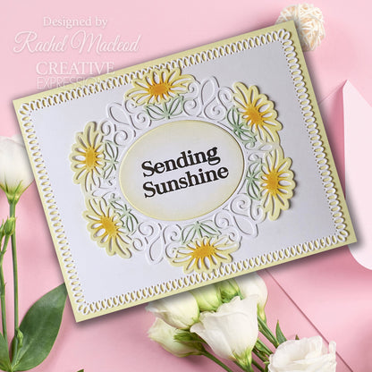 Creative Expressions Sue Wilson Set de Tampons Transparents Sending Sunshine 15,2 cm x 20,3 cm