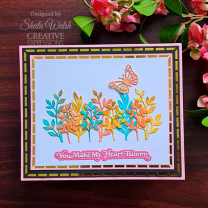 Creative Expressions Sue Wilson Mini Shadowed Sentiments Matrices de découpe You Make My Heart Bloom