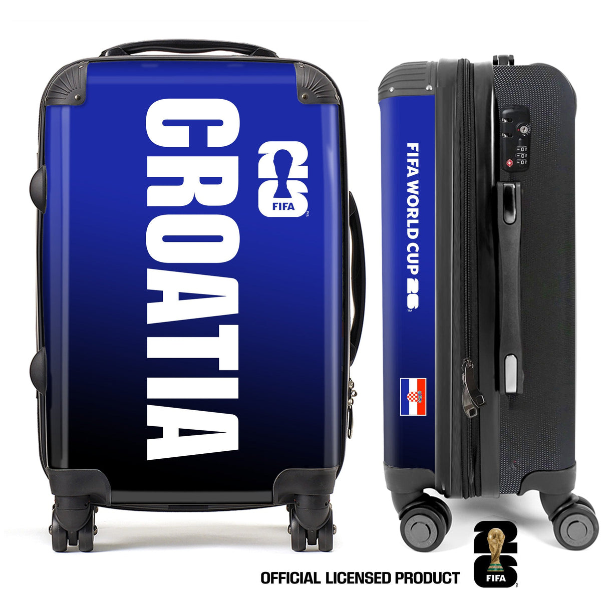 Croatia FIFA World Cup 2026 Vertical Croatia Edition (Navy Fade)