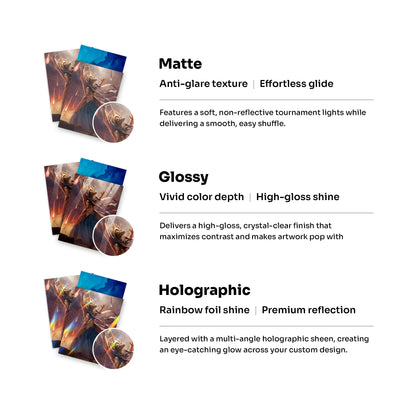 Red Mana Card Sleeves