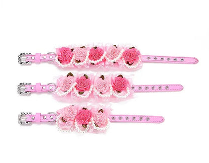 Collier pour chien Rosey Pearl | Collier élégant