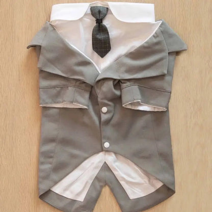 Dog Wedding Tuxedo Suit | Formal Outfit