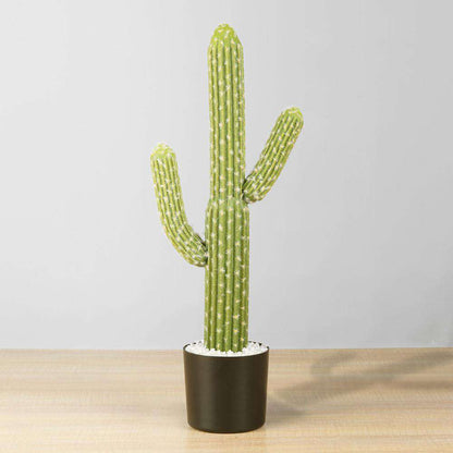 Plante artificielle en pot, cactus Dado, 60 cm