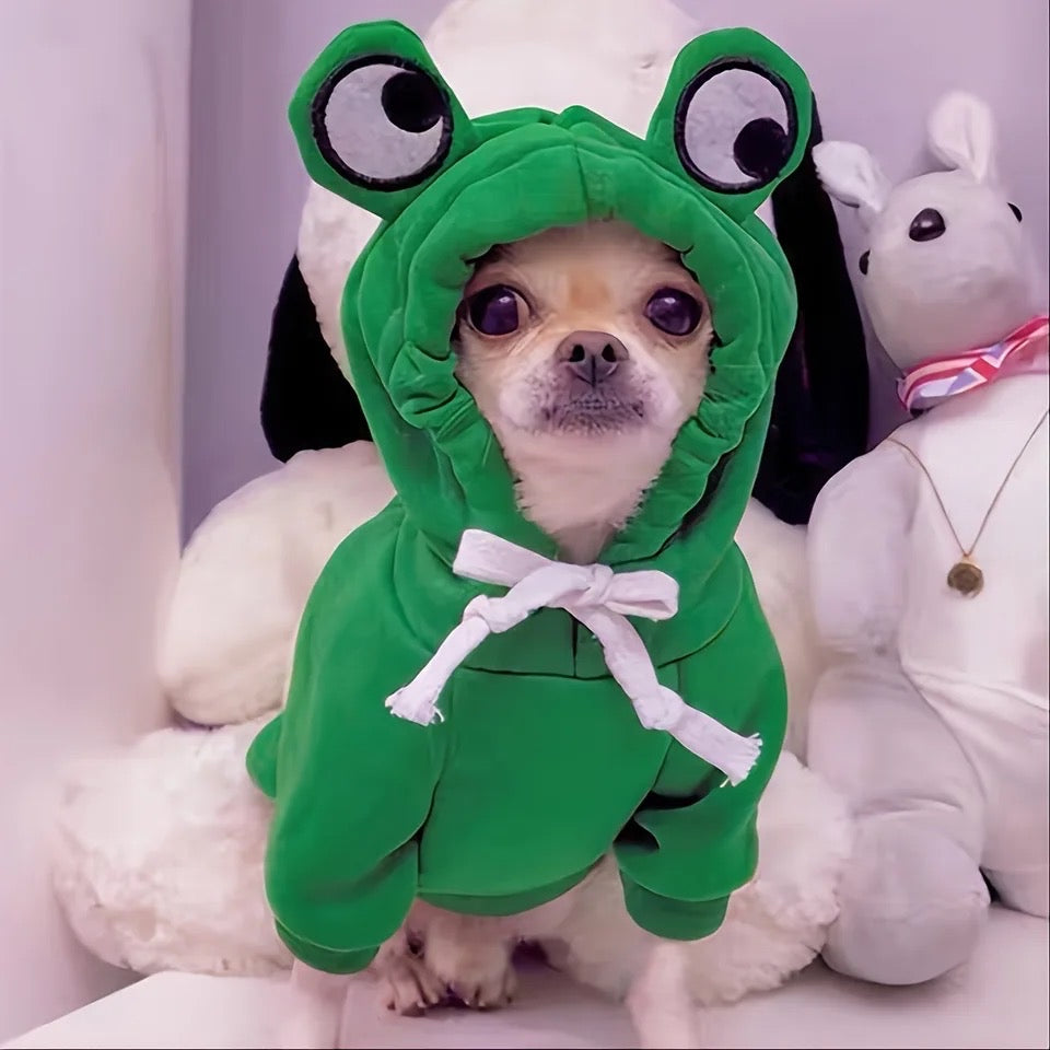 Sweat à capuche pour chien monstre bébé | Tenue mignonne avec sweat à capuche pour chien