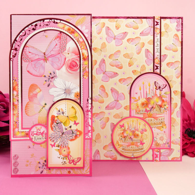 Blocs de papier deluxe - Papillons rougissants