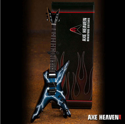 Dimebag Darrell Signature Lightning Bolt Miniature Guitar Replica