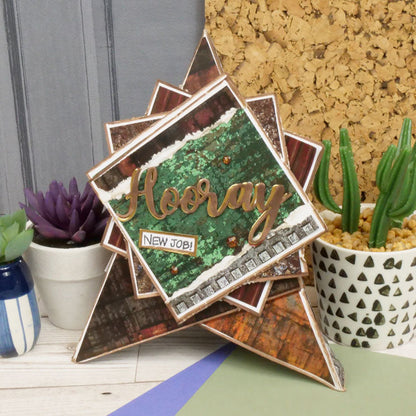 Blocs de papier Duo Design – Textures industrielles et Brique magnifique