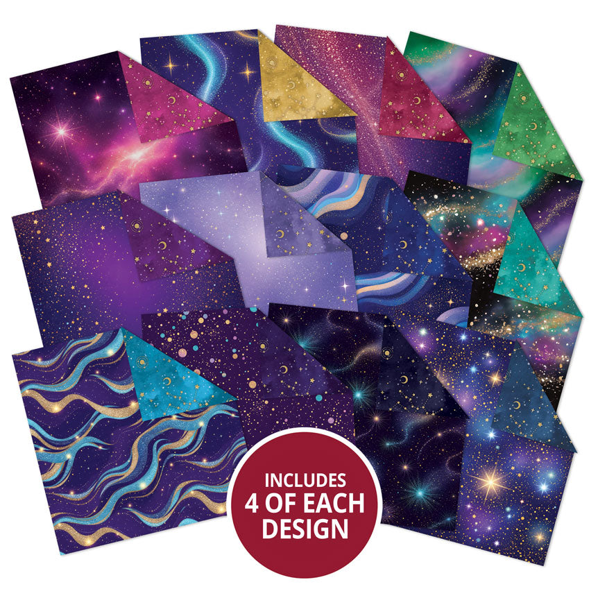 Blocs de papier Duo Design – Rêves célestes et Constellations magiques