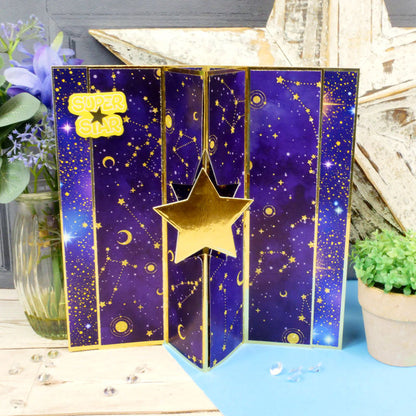Blocs de papier Duo Design – Rêves célestes et Constellations magiques