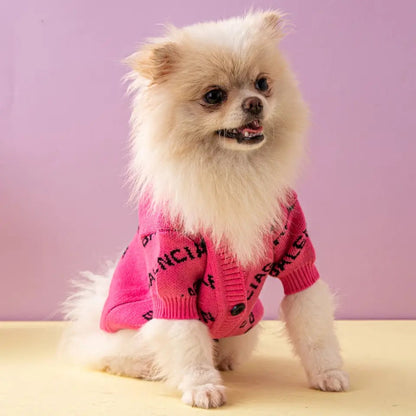 Pawlenciaca Soft Dog Cardigan | Cozy Everyday Dog Sweater