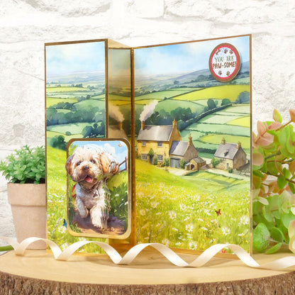 A Woofly Time Decoupage Topper Sheet