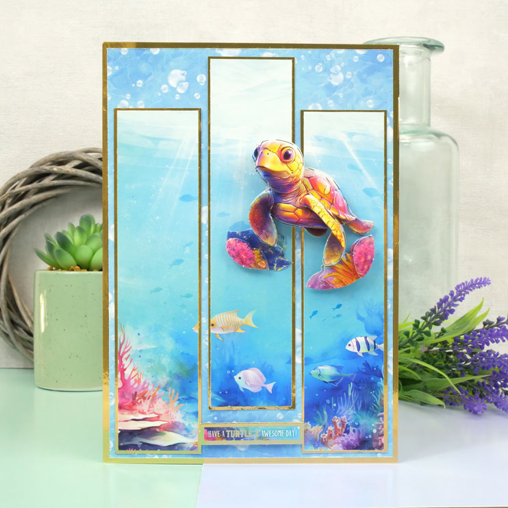 Planche de Découpage À Fond de Mer