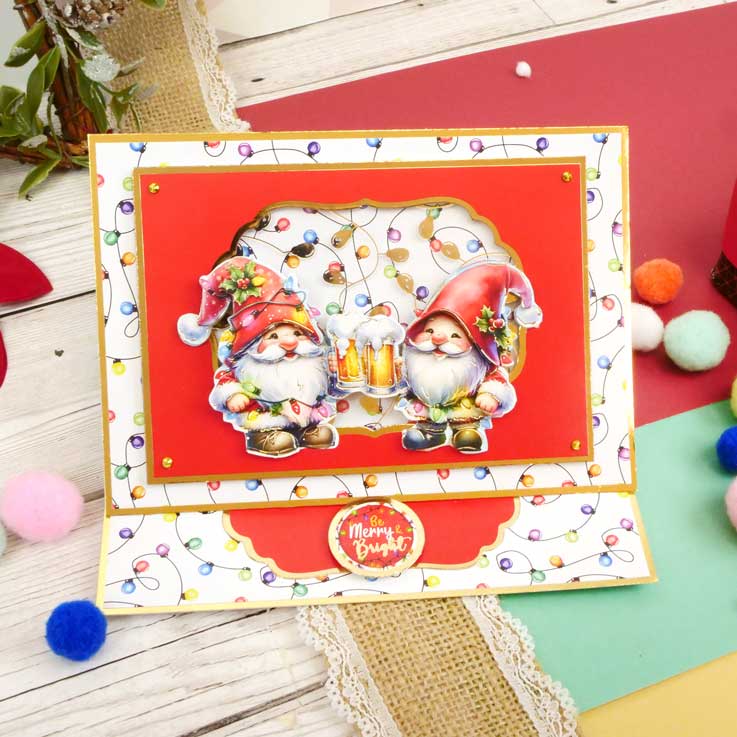 Feuille de décoration pour découpage « Joie de Noël »