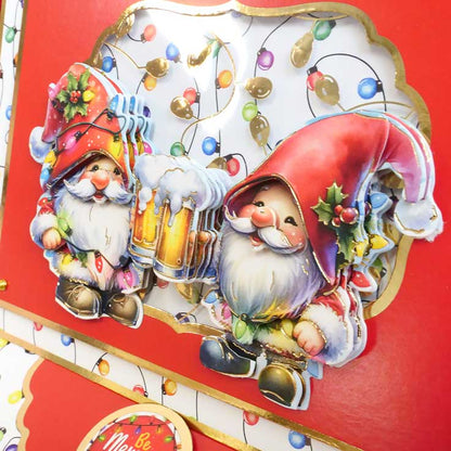 Feuille de décoration pour découpage « Joie de Noël »