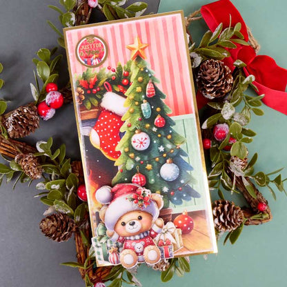 Feuille de décoration pour découpage « Joie de Noël »