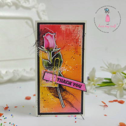 Dress My Craft Transfer Me - Fond Aquarelle #5