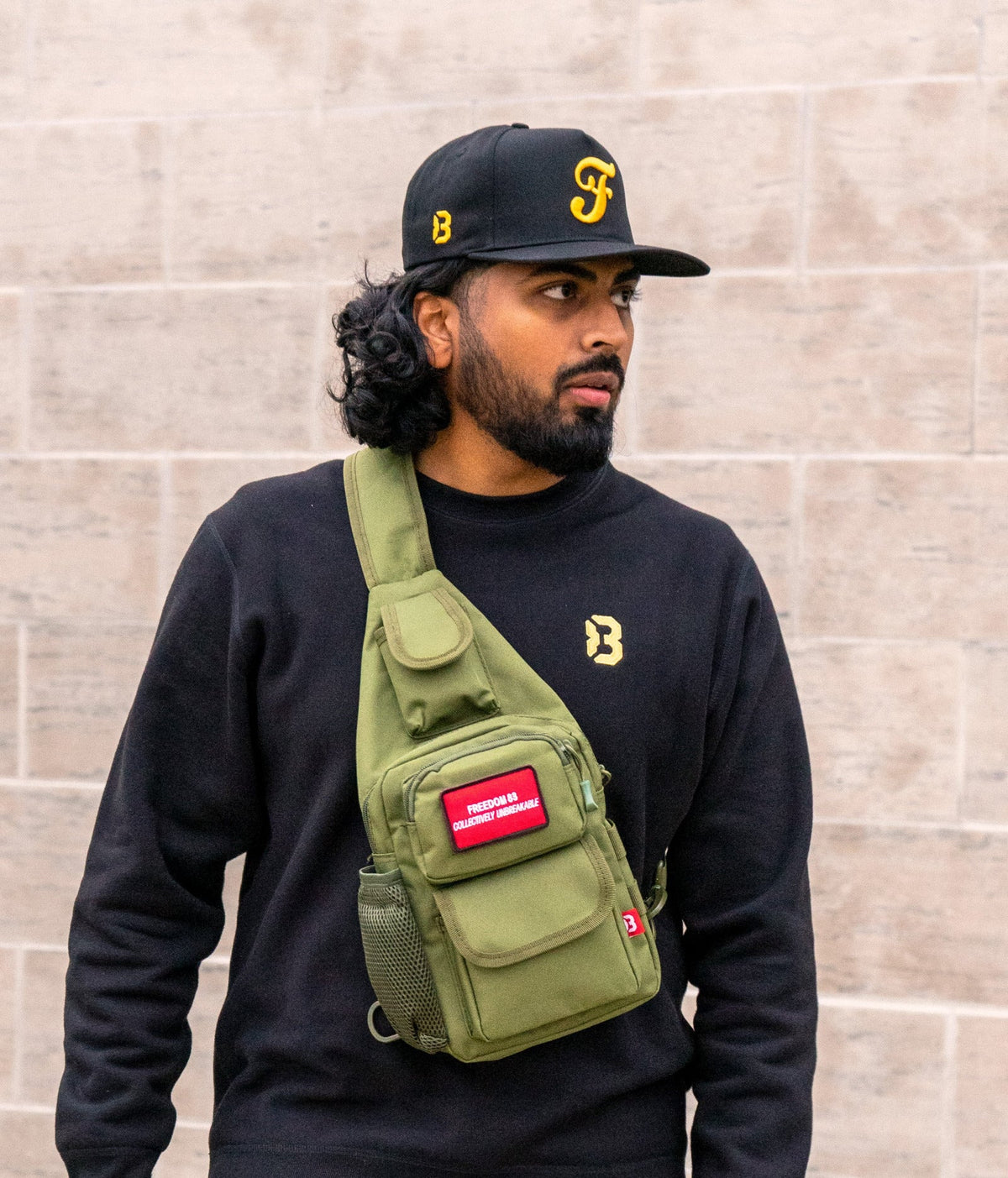 SAC BANDOULIÈRE F83 - VERT FORÊT