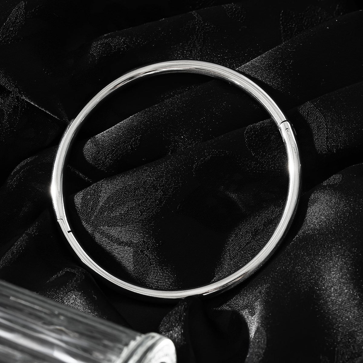 Style BARGARH : bracelet jonc en argent de style classique