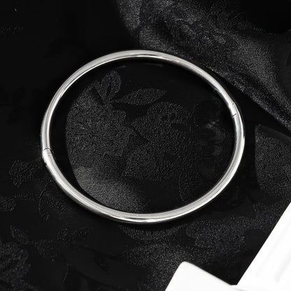 Style BARGARH : bracelet jonc en argent de style classique