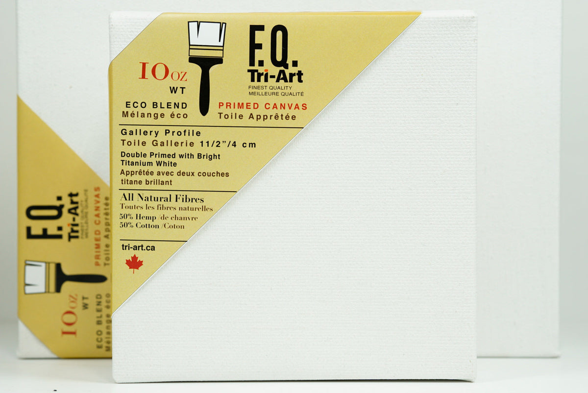 Tri-Art FQ Stretched Canvas - Artist Gallery 1 1/2" Profile Primed - 8x10"
