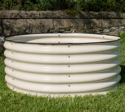 Kit de bac de jardin rond de 43 cm de hauteur