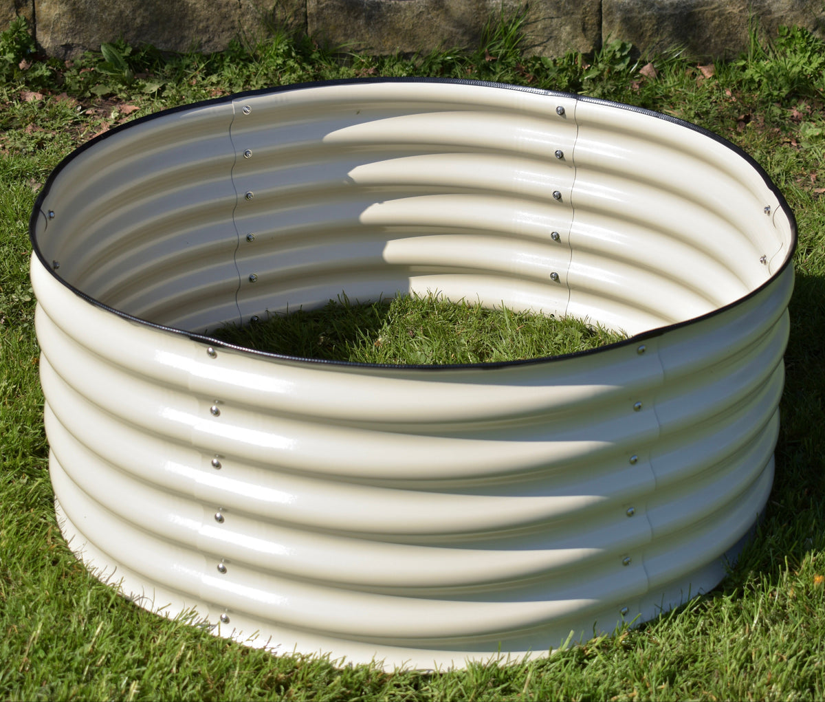 Kit de bac de jardin rond de 43 cm de hauteur