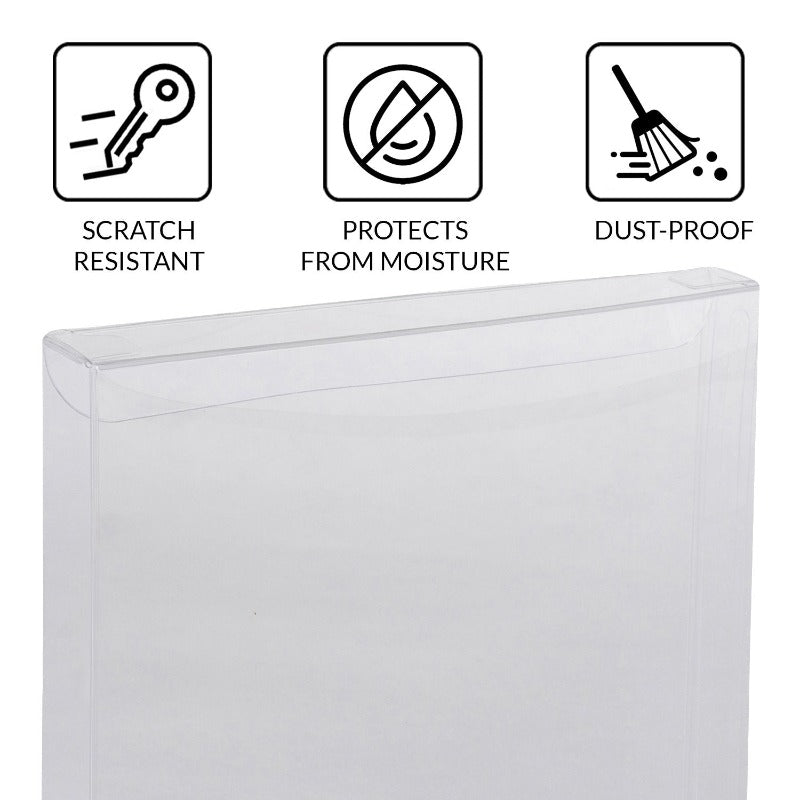 Protège-boîtiers EVORETRO PET pour Nintendo DS (boîte de jeu | NTSC) - Lot de 25
