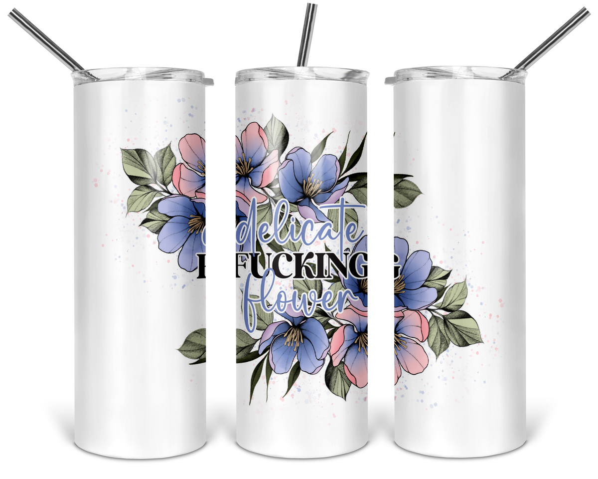 Gobelet Isotherme « Delicate Fucking Flower »