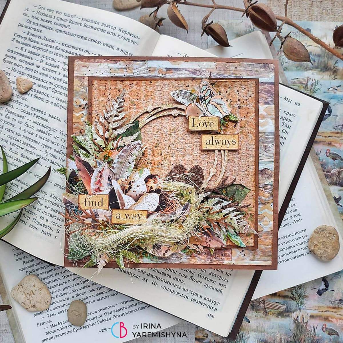 Ciao Bella Delta Paper Pad 15x15cm 24 feuilles/paquet