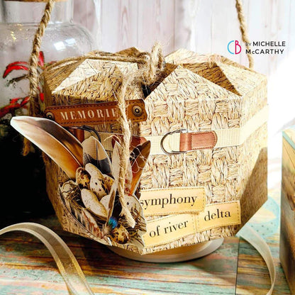 Ciao Bella Delta Paper Pad 15x15cm 24 feuilles/paquet