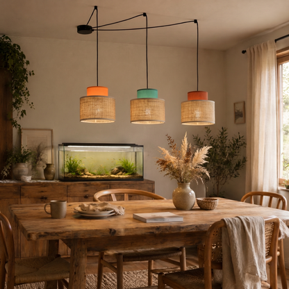 DUO Jute Mix Suspension Naturelle 3
