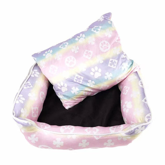Lit pour chien Chewy Vuitawn – Lit de luxe confortable pour chiens