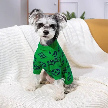 Chewy Vuitawn Knit Dog Sweater | Cozy Everyday Dog Sweater