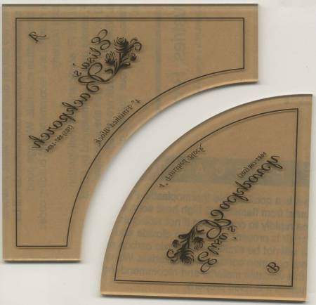Le gabarit Drunkards Paths d'Elisa's Backporch Design
