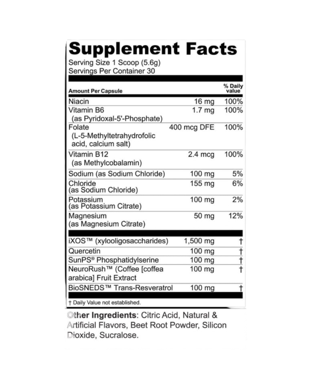 MYQ Brain Food + Electrolytes
