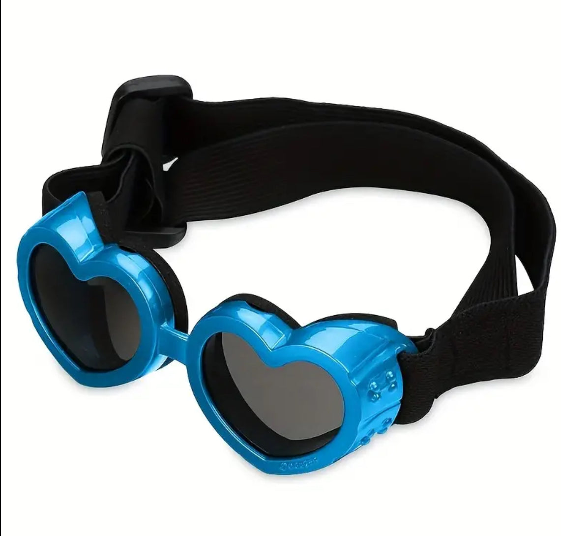Lunettes en forme de cœur pour chien | Lunettes pour chien en forme de cœur