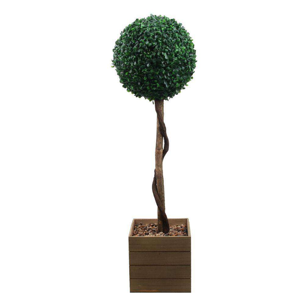 Ely Faux Buis Artificiel en Pot 90 cm