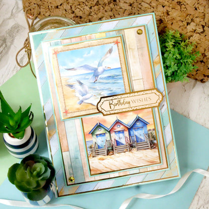 Bloc de papier Hunkydory Essential Selection - Bois vieilli