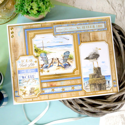 Bloc de papier Hunkydory Essential Selection - Bois vieilli