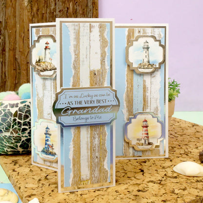 Bloc de papier Hunkydory Essential Selection - Bois vieilli