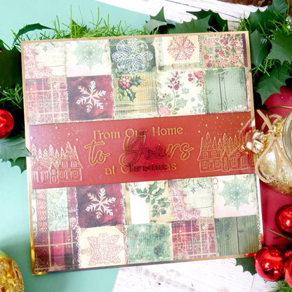 Luxury Festive Foiled Acetate Card Wraps