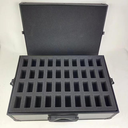 80-Slot EVORETRO Miniature Storage Case with Customizable Foam