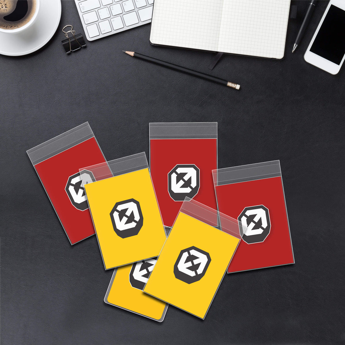 Large Card Sleeves – Fits Thick Cards Up to 180pt (Pack of 100)